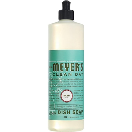Mrs. Meyers Clean Day Mrs. Meyer's Clean Day 16 Oz. Basil Scent Liquid Dish Soap 14103